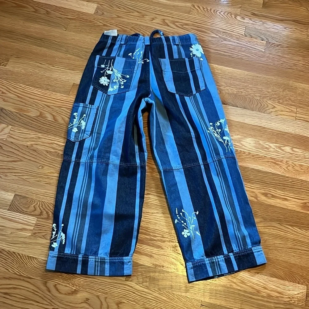 Free People We The Free Cove Crop Pull-On Jeans Size 28 NWT